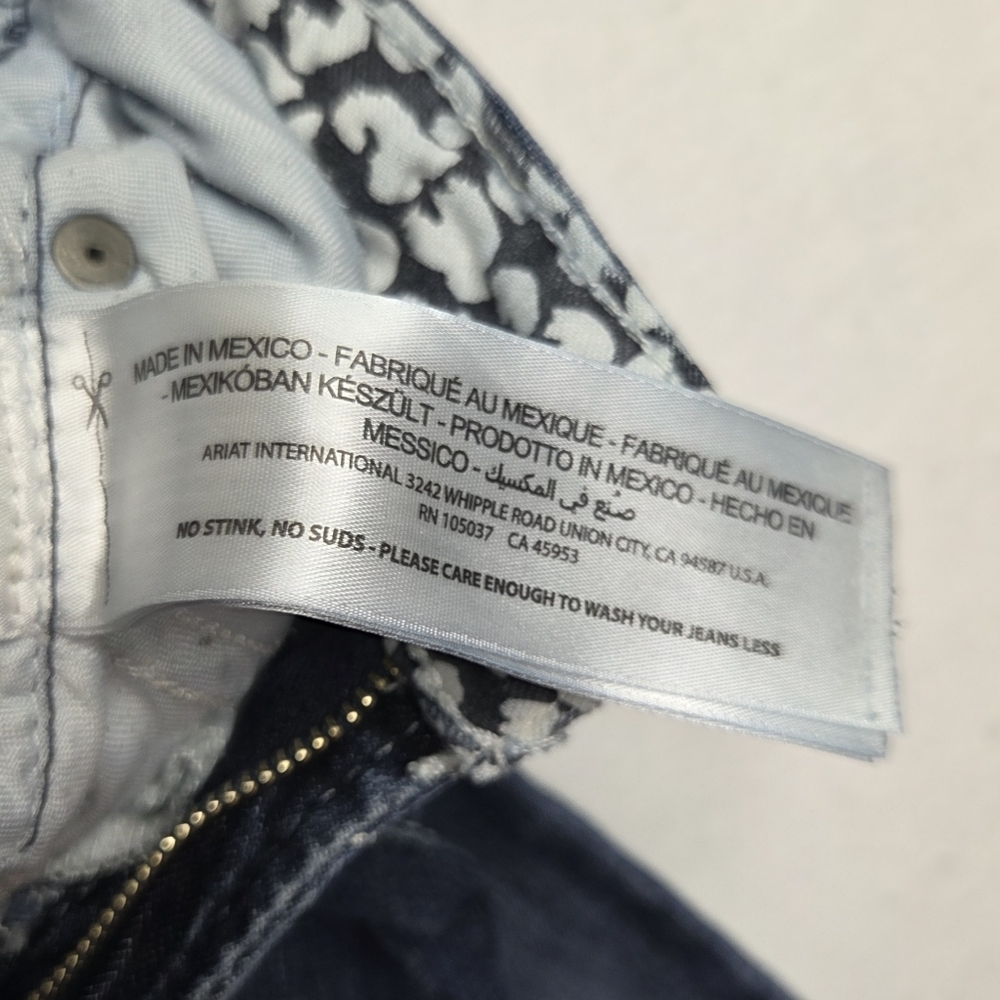 Ariat REAL Low Rise Bootcut Whipstitch Jeans Western Rodeo Y2K Women 26L 26×33.5 - Picture 9 of 11